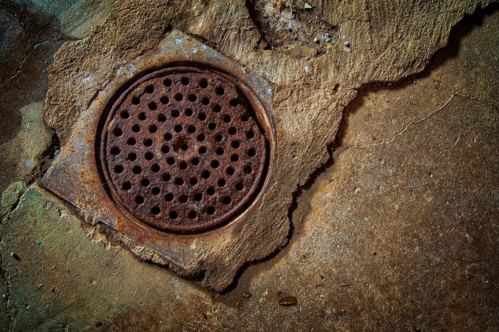 basement drain backing up