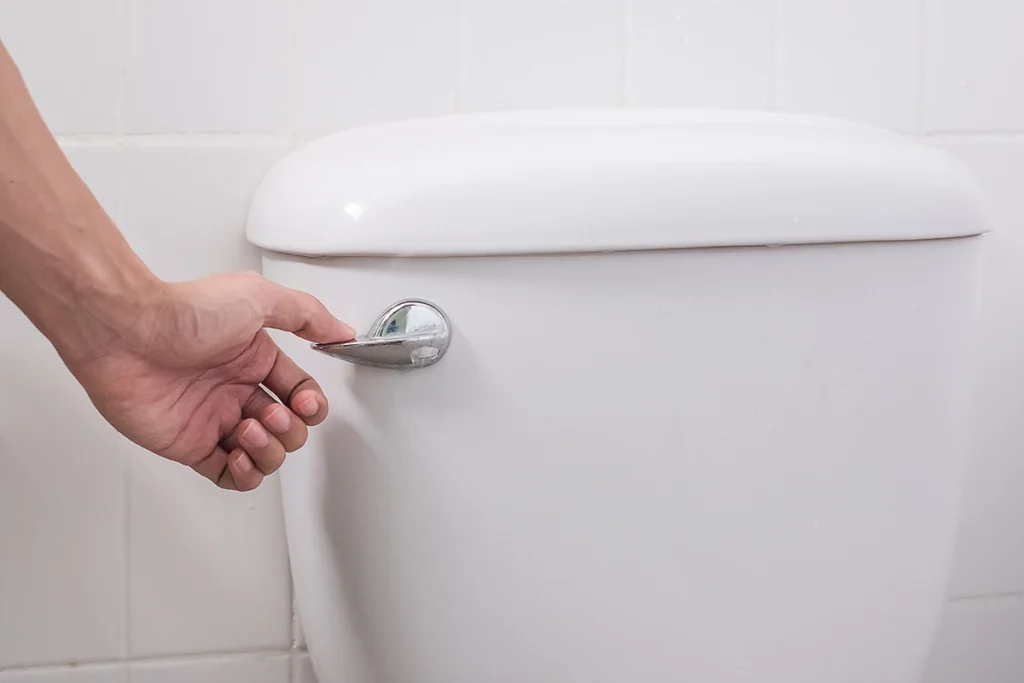 slow draining toilet