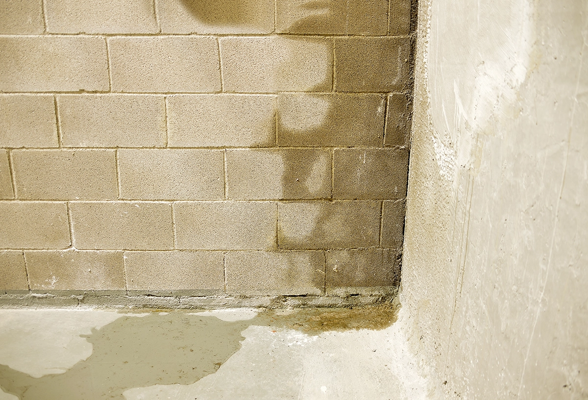 water leaking in basement