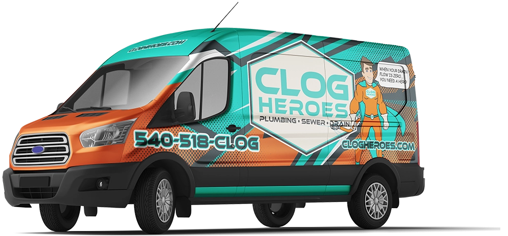 Clog Heroes service vehicle