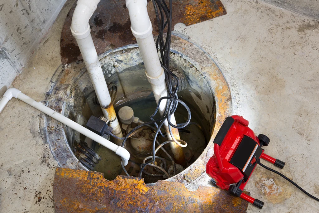 sump pump repair fredericksburg va